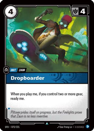 Dropboarder (072/221) - Spiritforged Foil