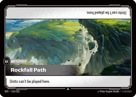 Rockfall Path (216/221) - Spiritforged Foil