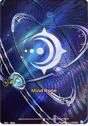 Mind Rune (Alternate Art) (R03a) - Spiritforged Foil