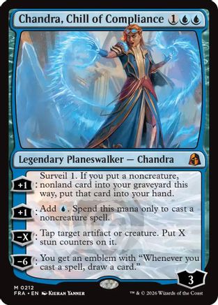 Chandra, Chill of Compliance (FRA-212) [Reality Fracture] Foil