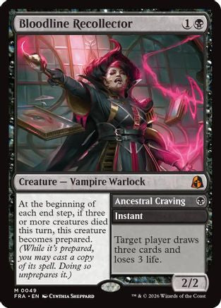 Bloodline Recollector (FRA-049) [Reality Fracture] Foil