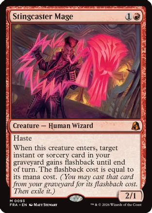Stingcaster Mage (FRA-093) [Reality Fracture]
