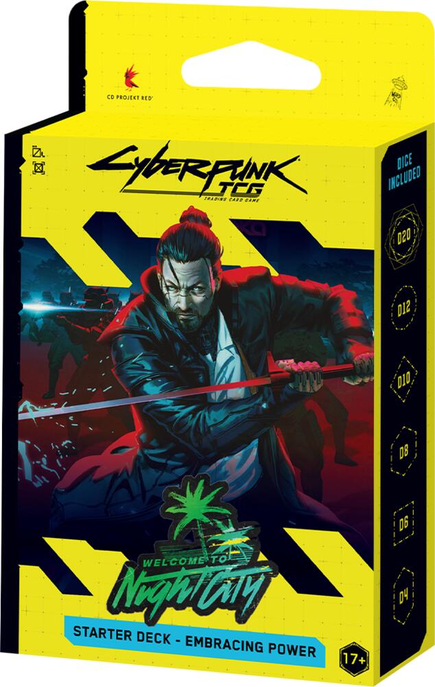 Cyberpunk 2077 TCG - Beta Starter Deck - Embracing Power