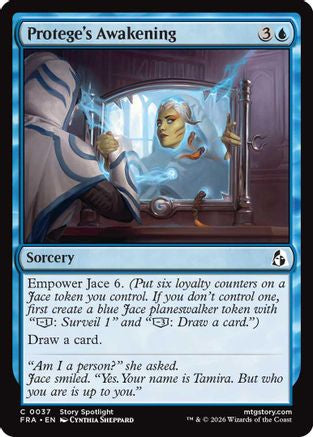 Protege's Awakening (FRA-037) [Reality Fracture] Foil