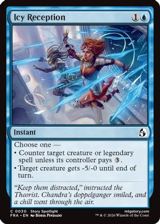 Icy Reception (FRA-030) [Reality Fracture] Foil
