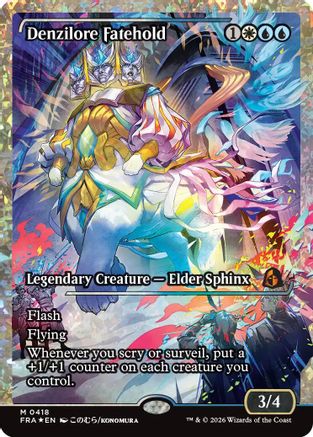 Denzilore Fatehold (Showcase) (Fracture Foil) (FRA-418) [Reality Fracture] Foil