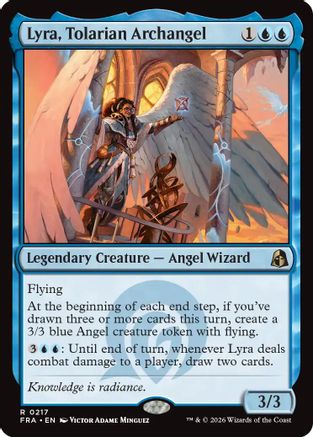 Lyra, Tolarian Archangel (FRA-217) [Reality Fracture]