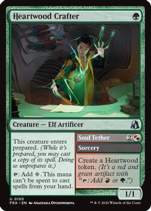 Heartwood Crafter (FRA-105) [Reality Fracture] Foil
