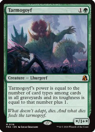 Tarmogoyf (FRA-116) [Reality Fracture]