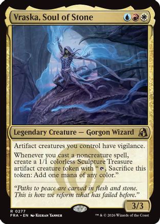 Vraska, Soul of Stone (FRA-277) [Reality Fracture] Foil