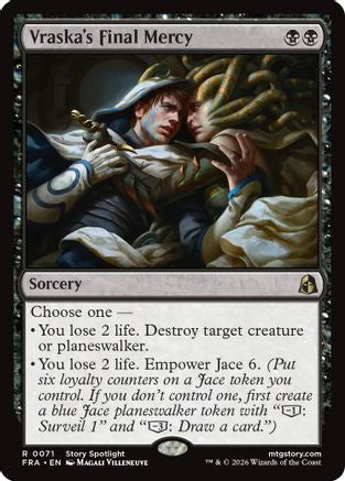 Vraska's Final Mercy (FRA-071) [Reality Fracture]