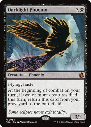 Darklight Phoenix (FRA-053) [Reality Fracture] Foil