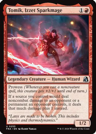 Tomik, Izzet Sparkmage (FRA-253) [Reality Fracture] Foil