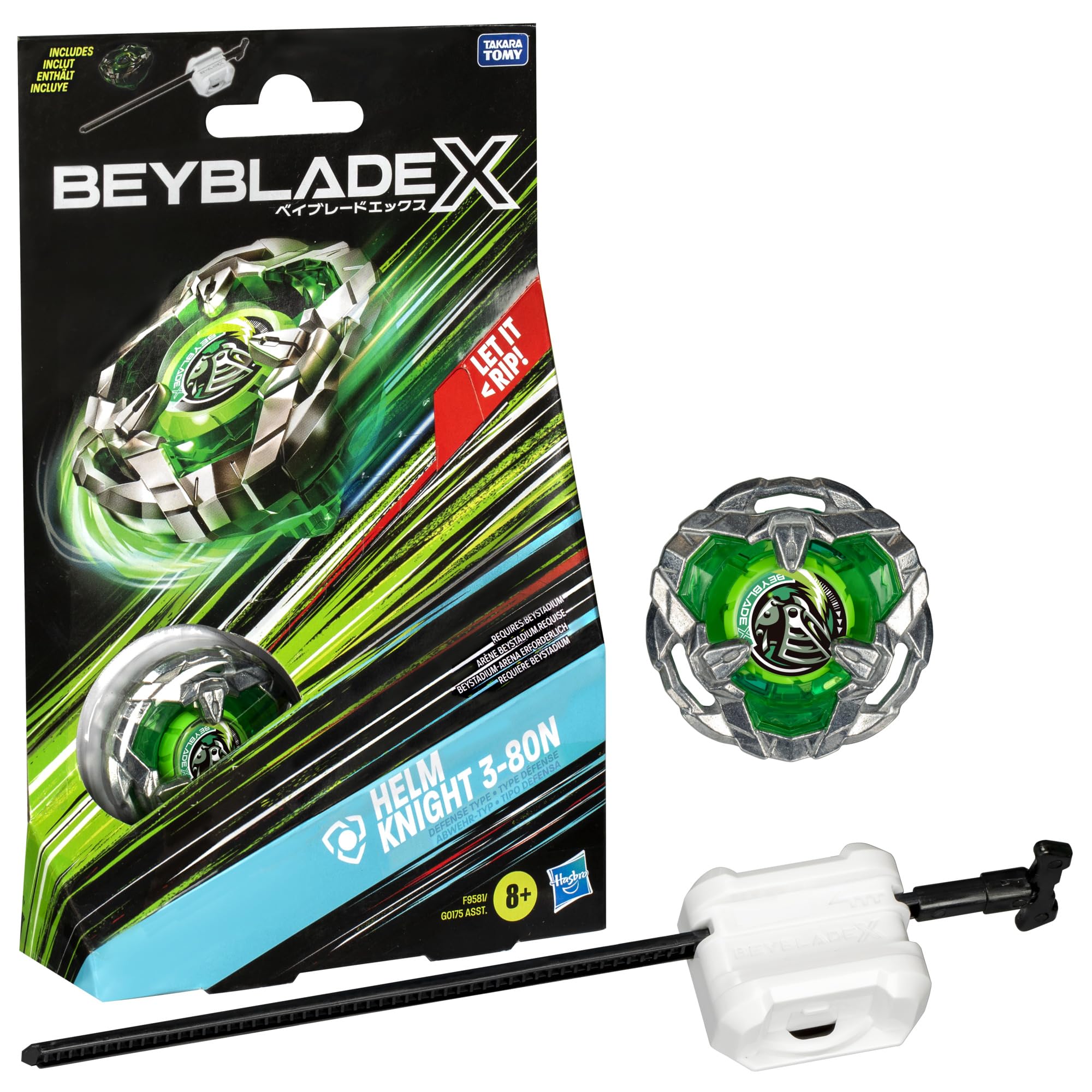 Beyblade X Helm Knight 3-80N Starter Pack