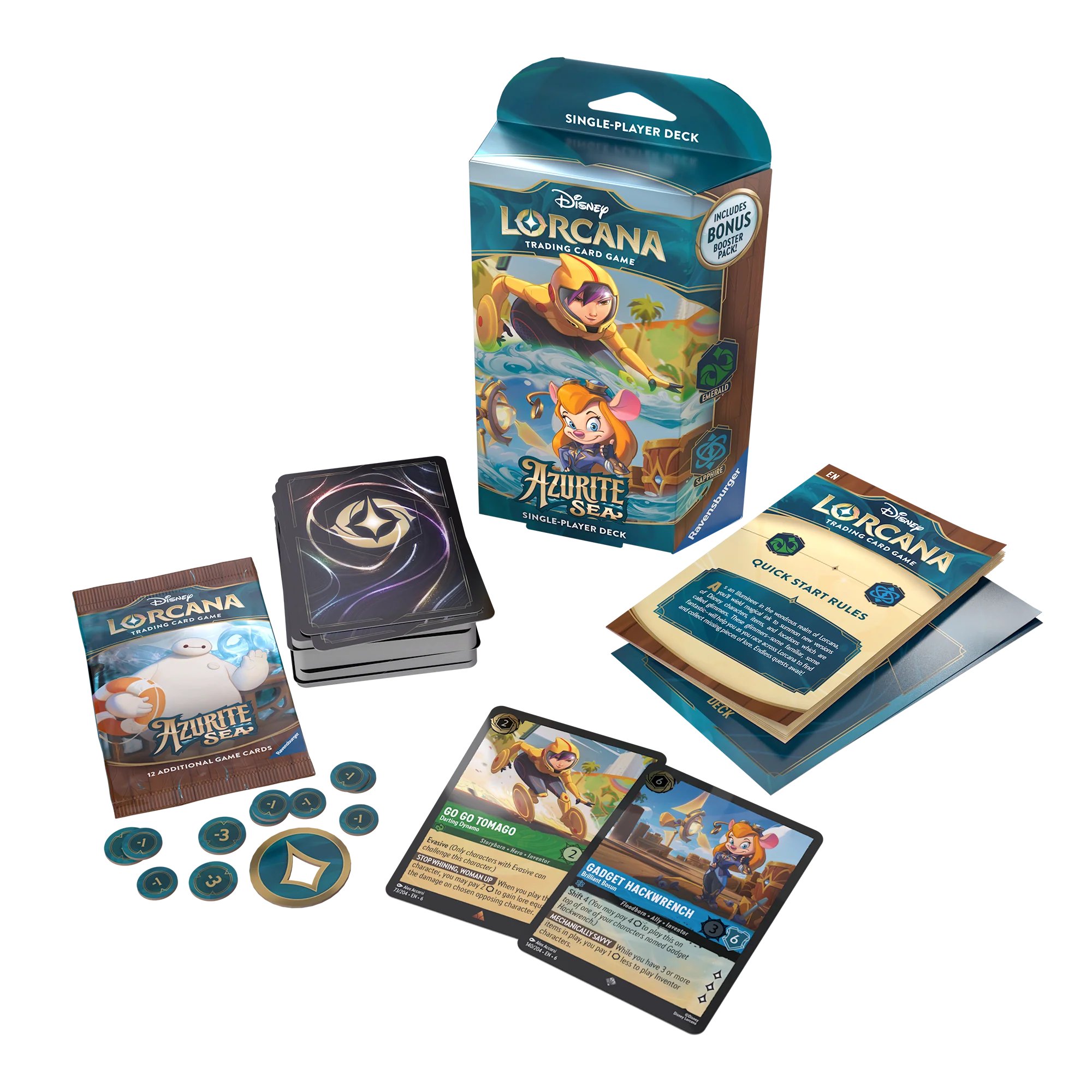 Azurite Sea Starter Deck: Emerald & Sapphire