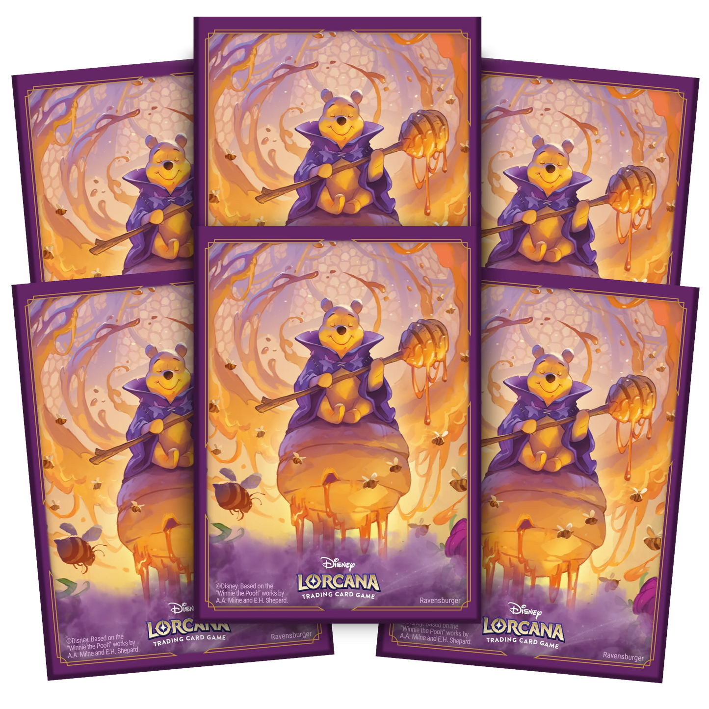 Azurite Sea Sleeves: Winnie the Pooh, Hunny Wizard