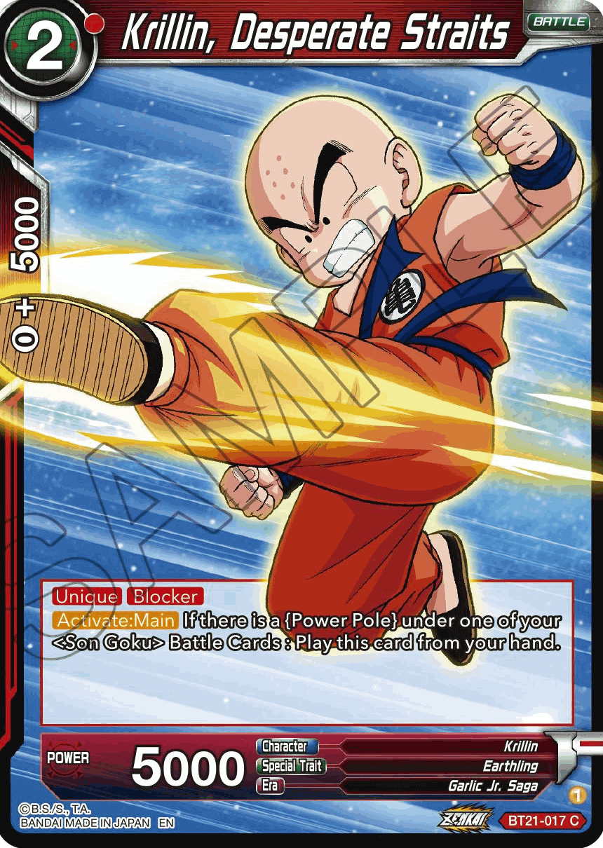 BT21-017 - Krillin, Desperate Straits