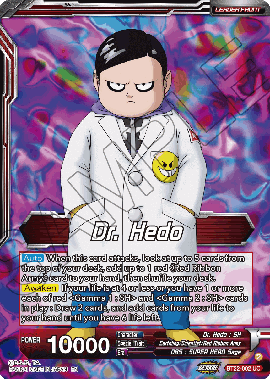 BT22-002 - Dr. Hedo