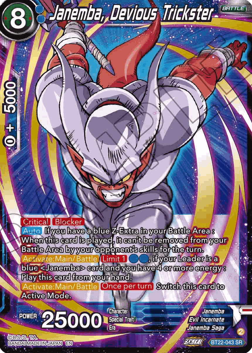 BT22-043 - Janemba, Devious Trickster SR