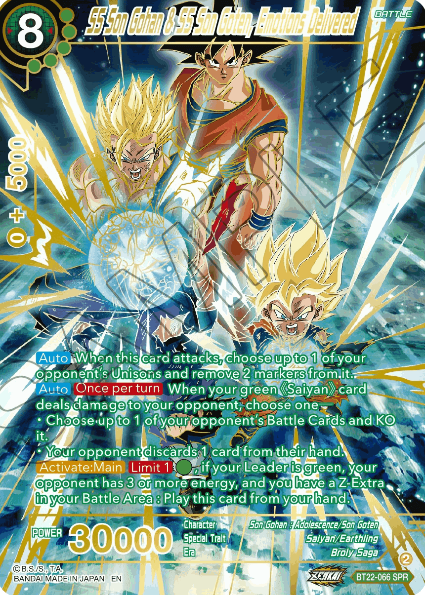 Dragon Ball Super BT22 - Critical Blow Blacklist Cards and Collectables Dragon Ball Super BT22 - Critical Blow Blacklist Cards and Collectables
