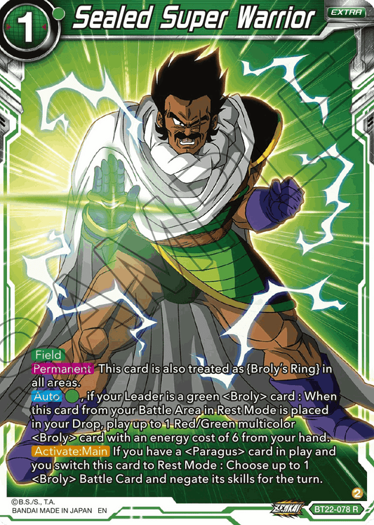 BT22-078 - Sealed Super Warrior