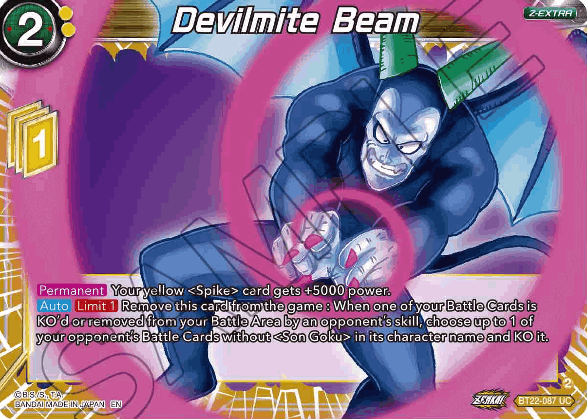 BT22-087 - Devilmite Beam