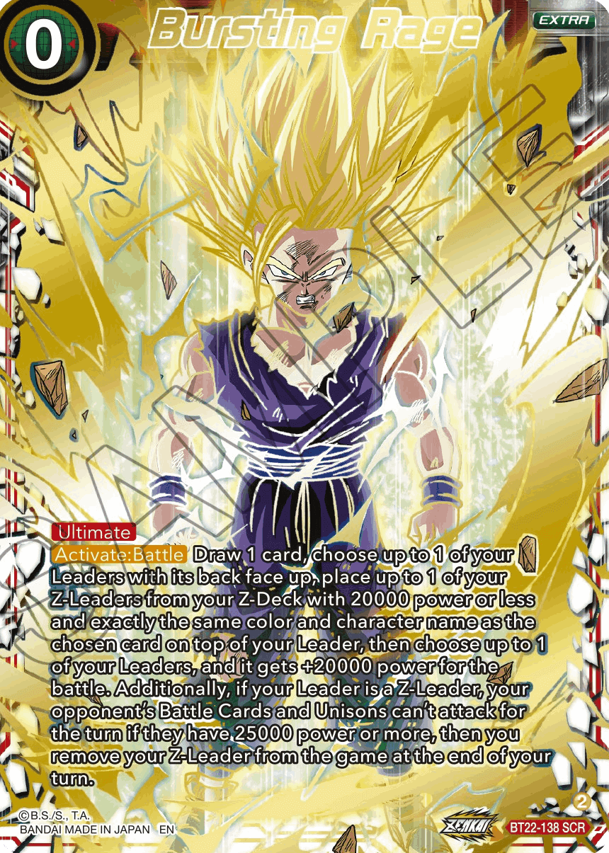 BT22-138 - Bursting Rage SCR
