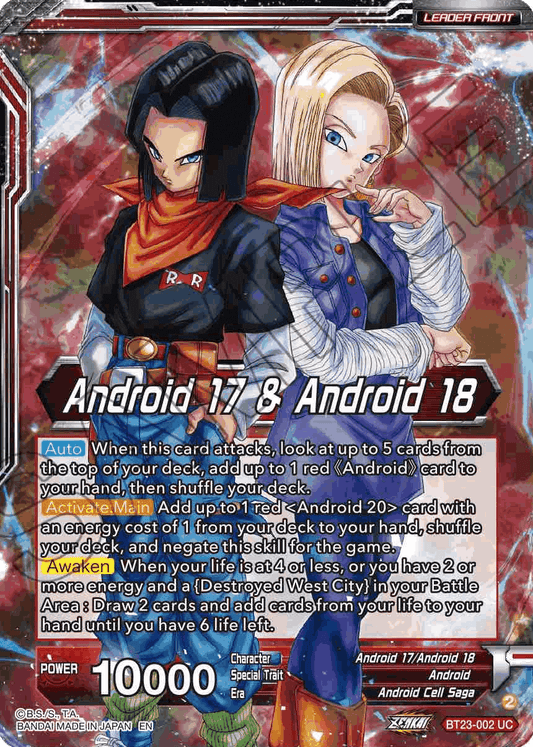 BT23-002 - Android 17 & Android 18