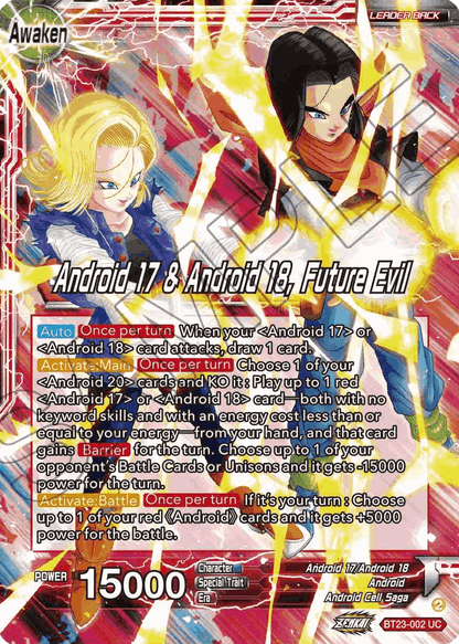 BT23-002 - Android 17 & Android 18