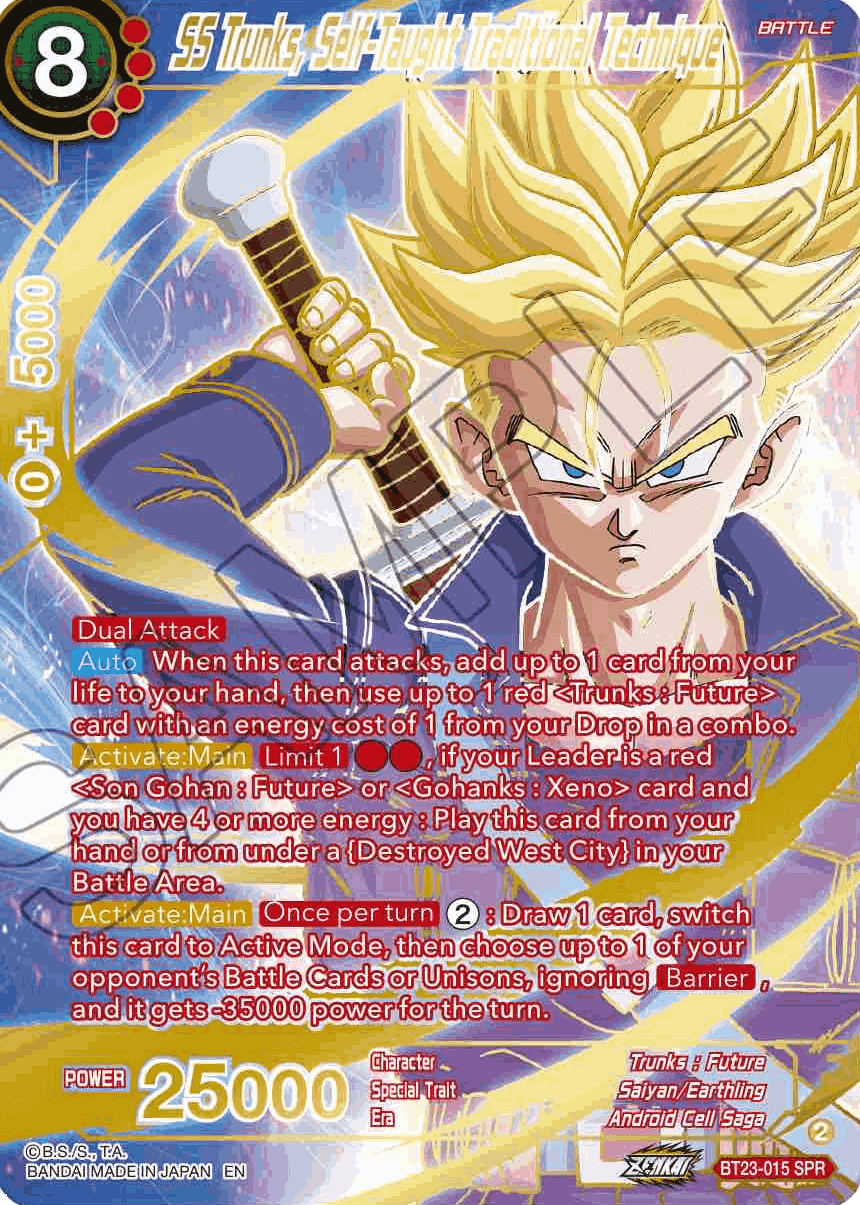 Dragon Ball Super BT23 - Perfect Combination Blacklist Cards and Collectables Dragon Ball Super BT23 - Perfect Combination Blacklist Cards and Collectables