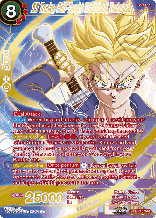 Dragon Ball Super Card Game- Ultra Instinct -Sign- Son Goku (SPR)