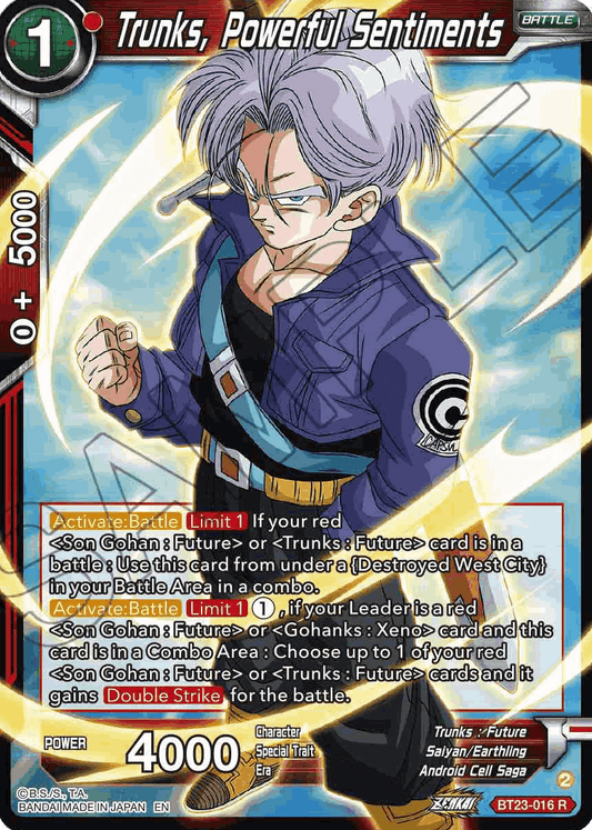 BT23-016 - Trunks, Powerful Sentiments