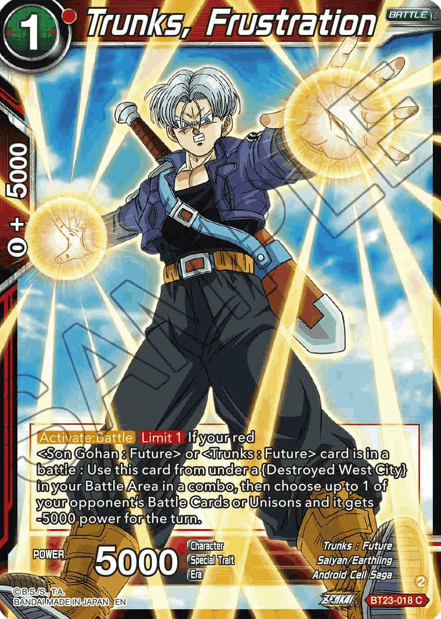 BT23-018 - Trunks, Frustration