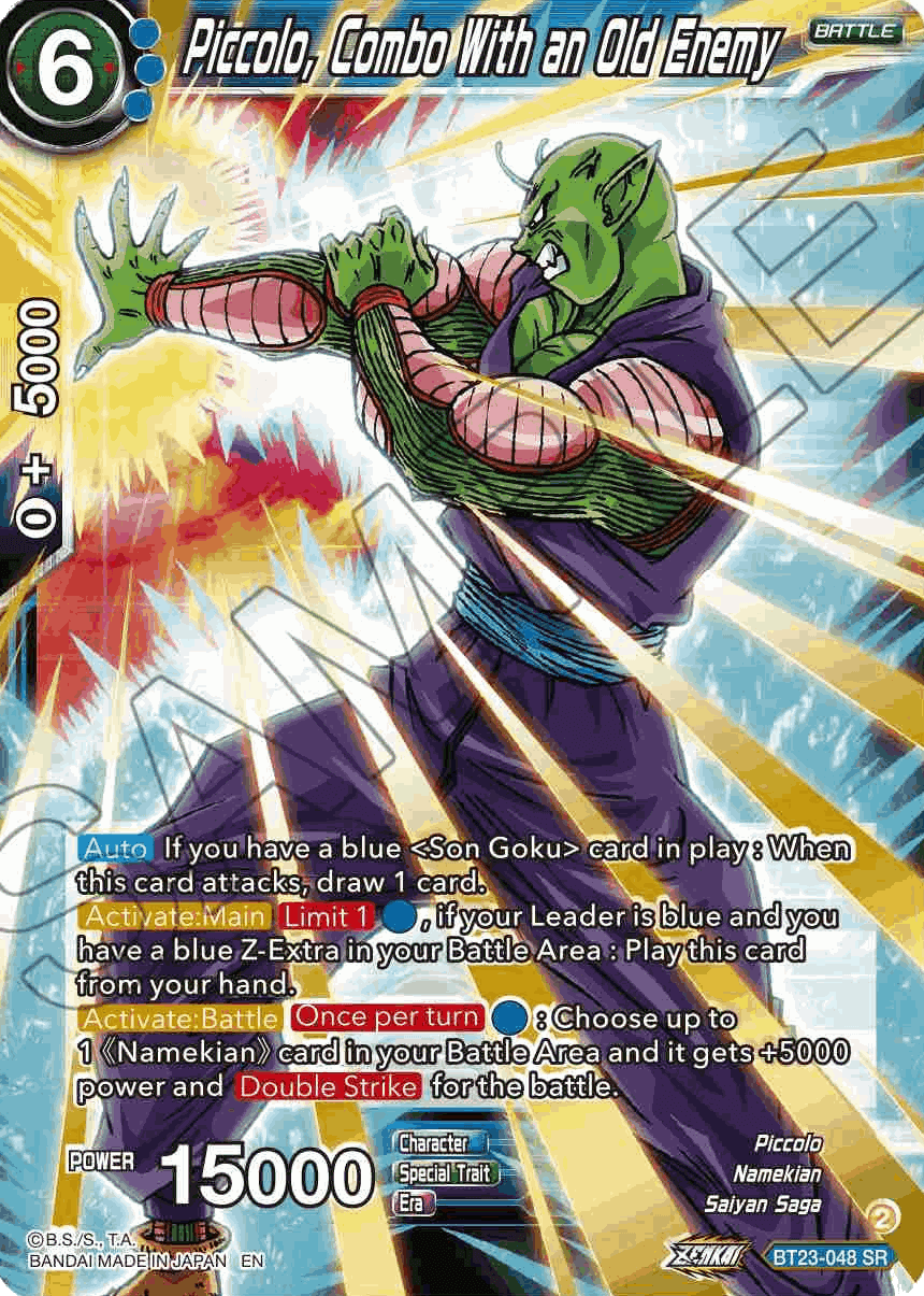 BT23-048 - Piccolo, Combo With an Old Enemy SR