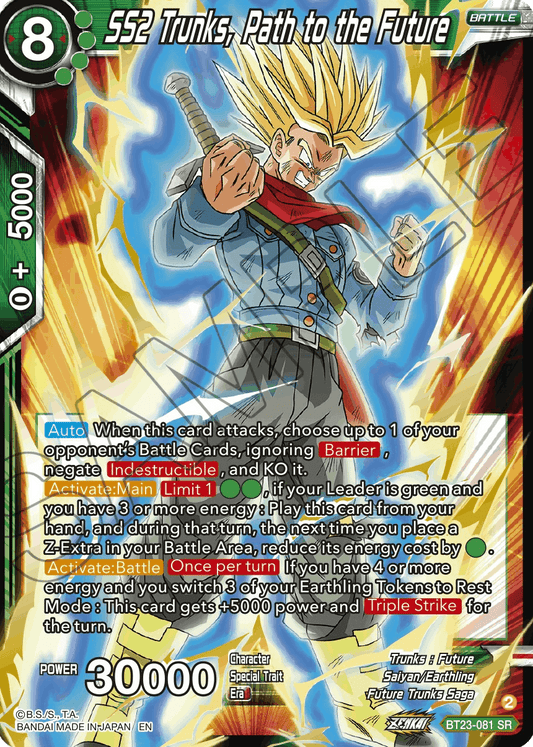 BT23-081 - SS2 Trunks, Path to the Future SR