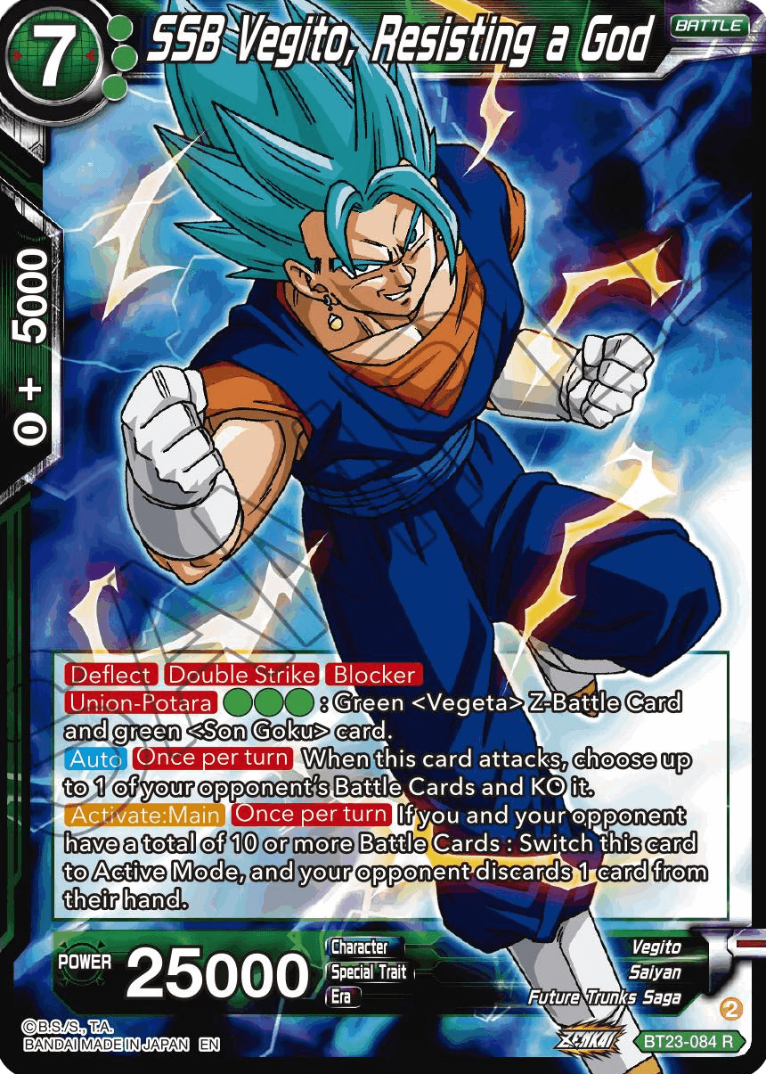 BT23-084 - SSB Vegito, Resisting a God