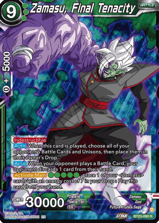 BT23-090 - Zamasu, Final Tenacity