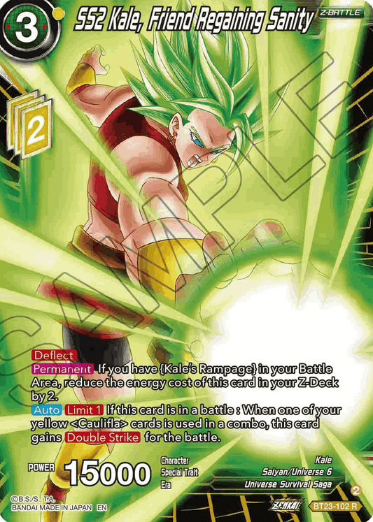 BT23-102 - SS2 Kale, Friend Regaining Sanity