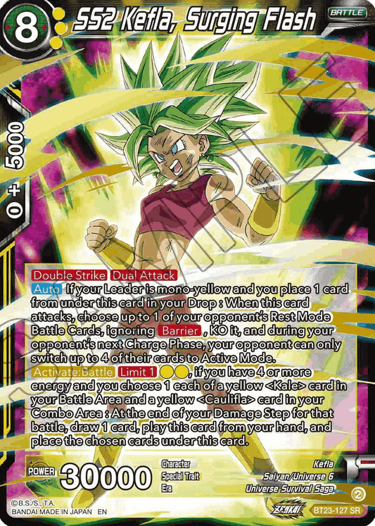 BT23-127 - SS2 Kefla, Surging Flash SR