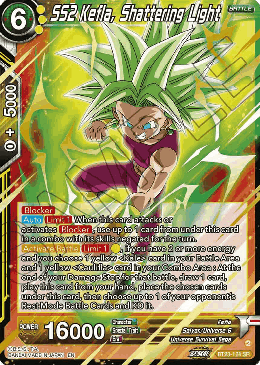 BT23-128 - SS2 Kefla, Shattering Light SR