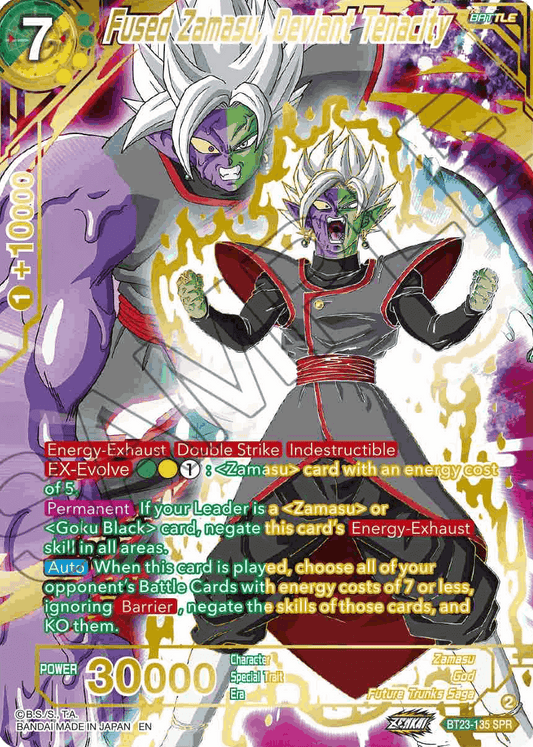 BT23-135 - Fused Zamasu, Deviant Tenacity SPR