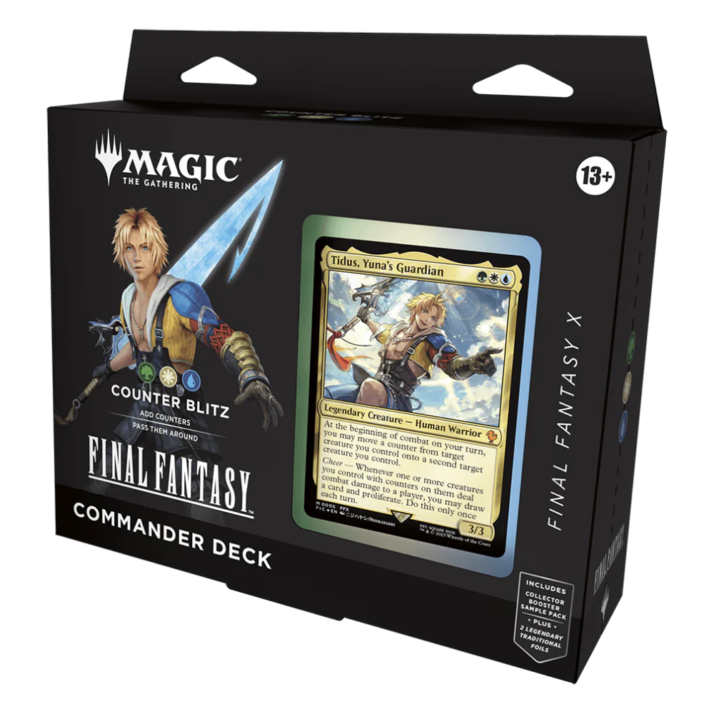 Magic: The Gathering Final Fantasy X Commander Deck - Counter Blitz
