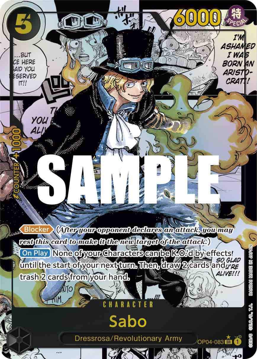 OP04-083M - Sabo Manga Alt Art SR