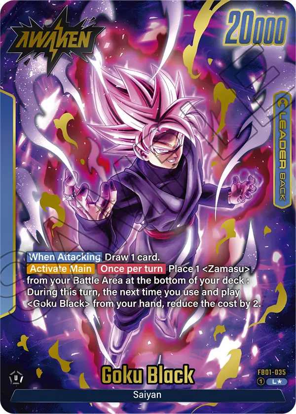 FB01-035A - Goku Black Alt Art