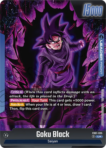 FB01-035A - Goku Black Alt Art