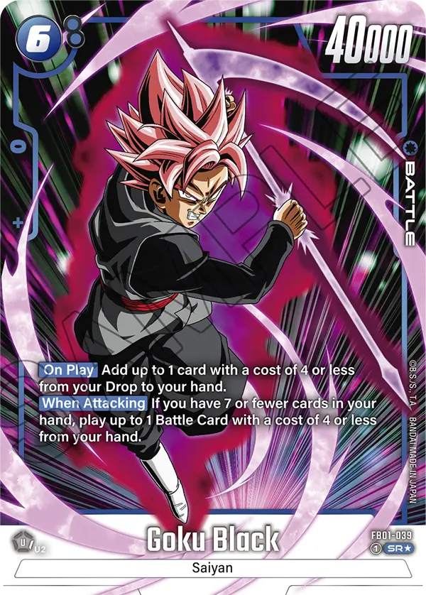 FB01-039A - Goku Black SR Alt Art