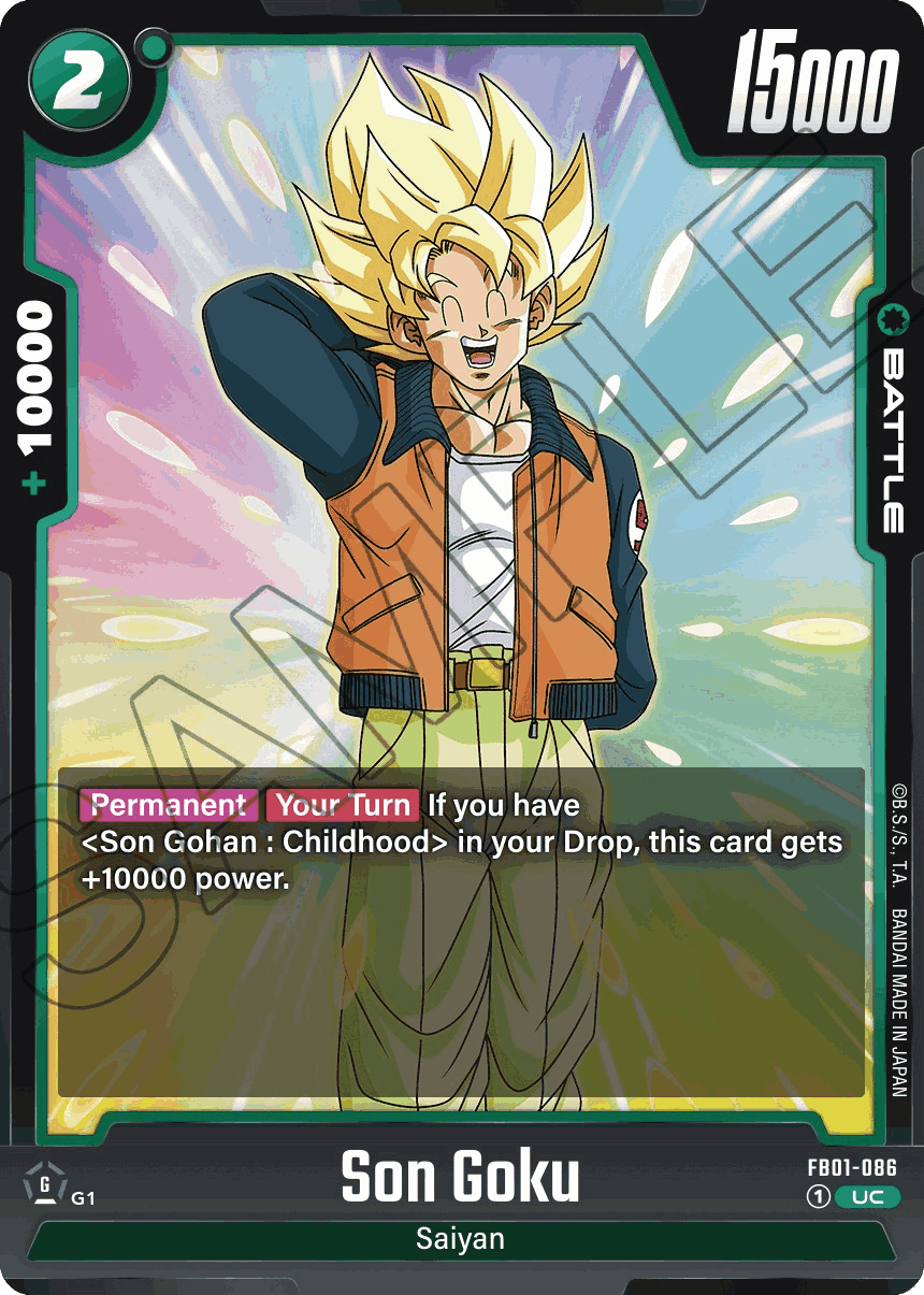 FB01-086 - Son Goku