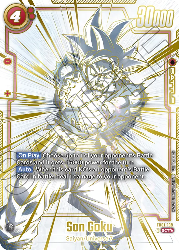 FB01-139SA - Son Goku Super Alt Art