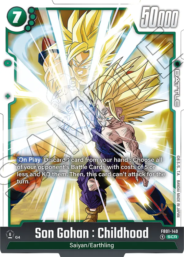 FB01-140 - Son Gohan SCR