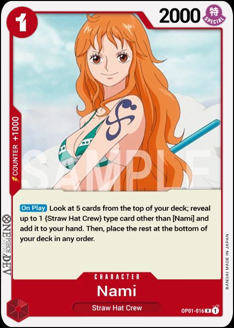 OP01-016 - Nami